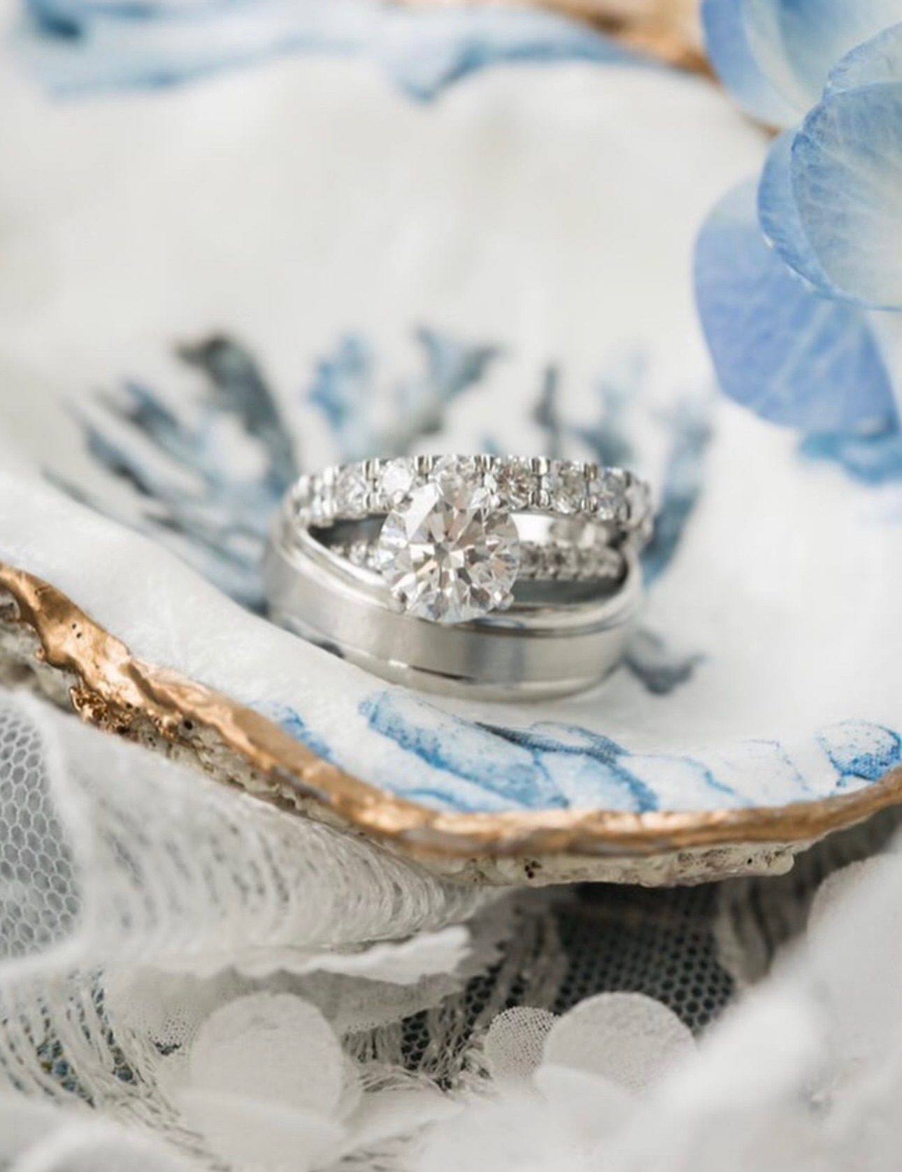 Custom vintage-inspired engagement ring built at Homsy Jewelers Boston